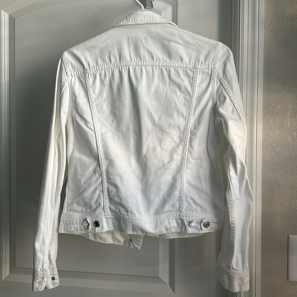 White J. Crew jean jacket - Picture 2 of 2